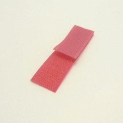 Velcro rouge 20 mm