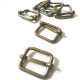 Boucle coulissante 25 mm bronze