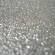 Etoile simili glitter argent