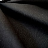 Tissu toile canevas noire