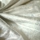 Simili cuir vieilli argent blanc