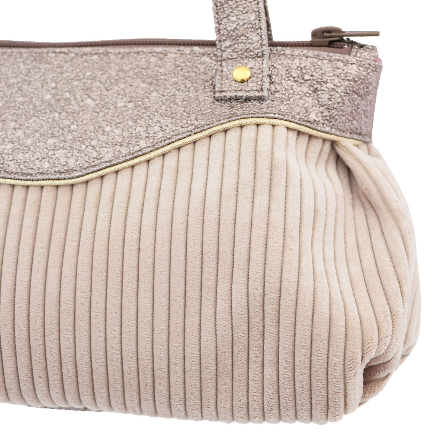 sac baguette NOVA de Sacôtin Velvy et glitter